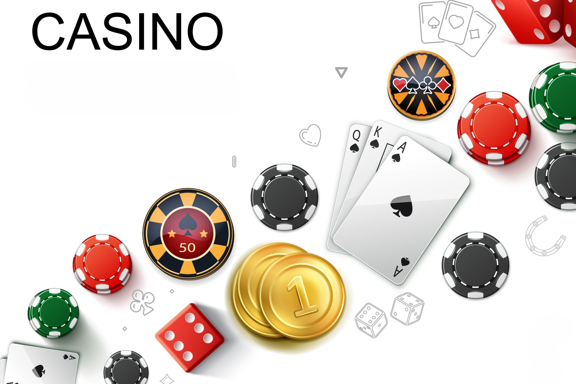 Most common card games in online casinos.